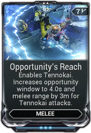 Opportunity's Reach mod card