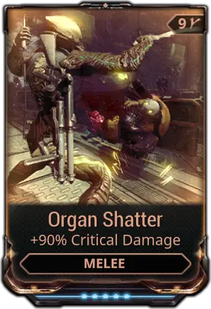 Organ Shatter mod card