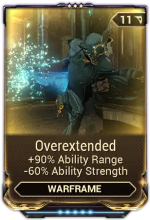 Overextended mod card