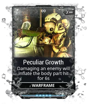Peculiar Growth mod card