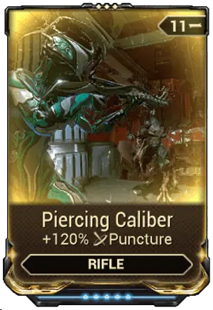 Piercing Caliber mod card