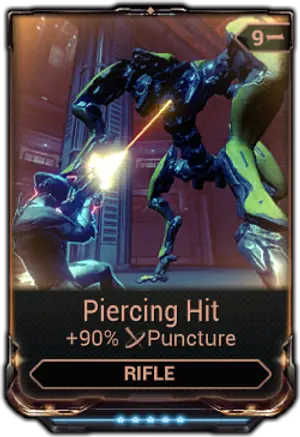 Piercing Hit mod card