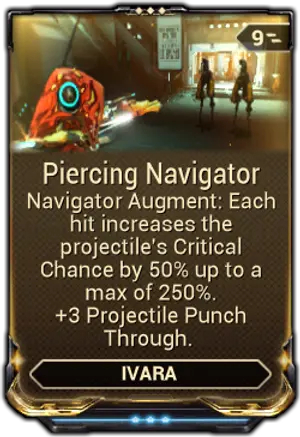 Piercing Navigator mod card