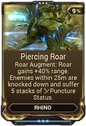 Piercing Roar mod card