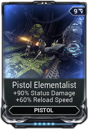 Pistol Elementalist mod card