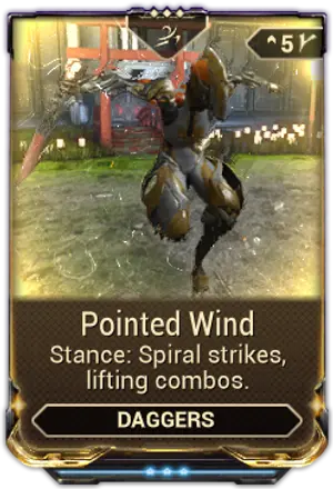 Pointed Wind mod card