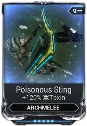 Poisonous Sting mod card