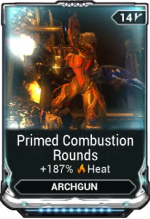 Primed Combustion Rounds mod card