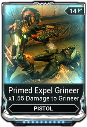 Primed Expel Grineer mod card