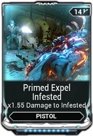 Primed Expel Infested mod card