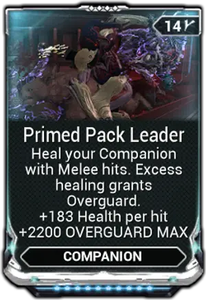 Primed Pack Leader mod card