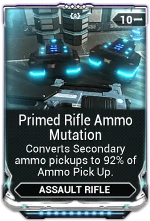 Primed Rifle Ammo Mutation mod card