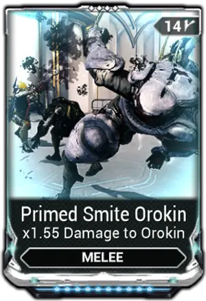 Primed Smite Orokin mod card