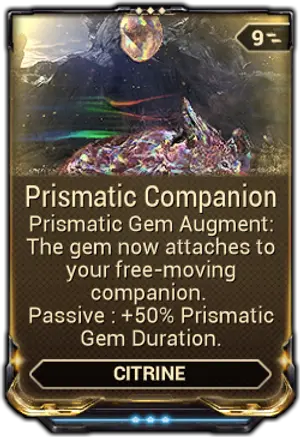 Prismatic Companion mod card