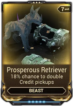 Prosperous Retriever mod card