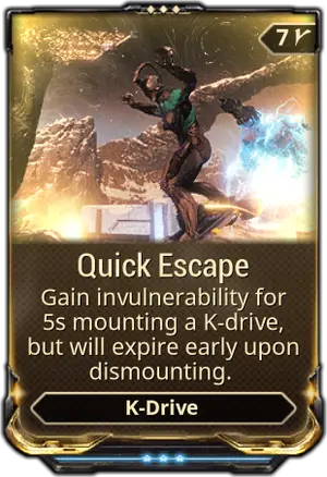 Quick Escape mod card