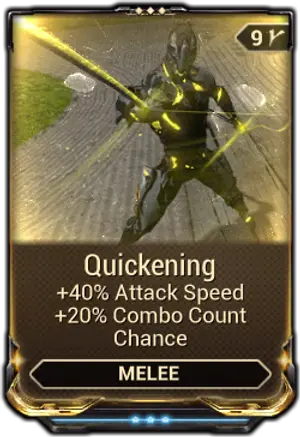 Quickening mod card
