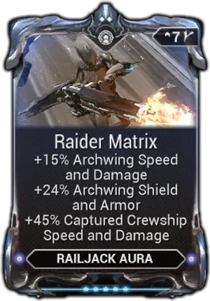 Raider Matrix mod card