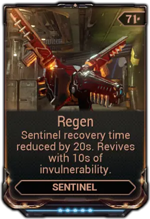Regen mod card