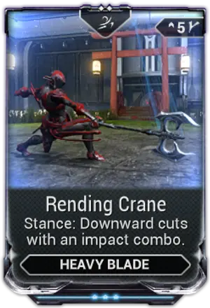 Rending Crane mod card