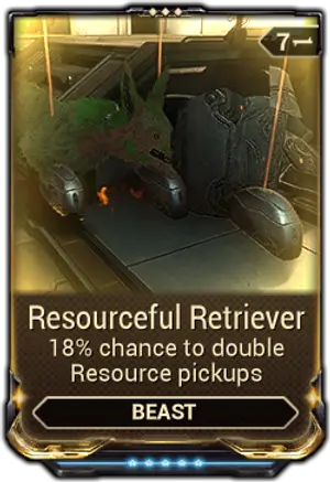 Resourceful Retriever mod card