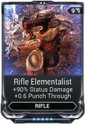 Rifle Elementalist mod card