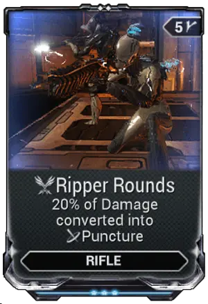 Ripper Rounds mod card