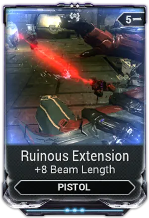 Ruinous Extension mod card