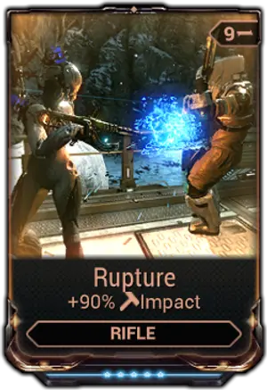 Rupture mod card