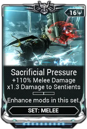 Sacrificial Pressure mod card
