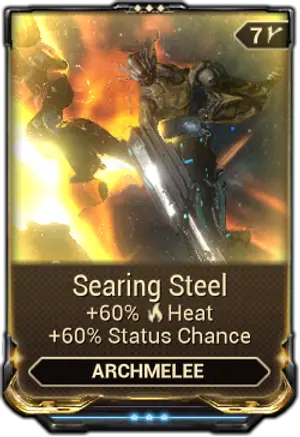 Searing Steel mod card