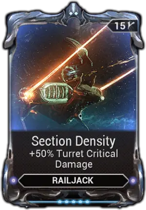 Section Density mod card