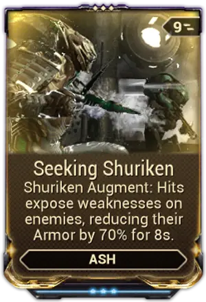 Seeking Shuriken mod card
