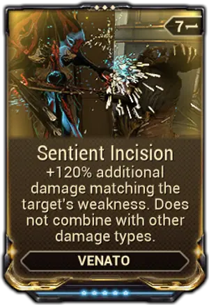 Sentient Incision mod card