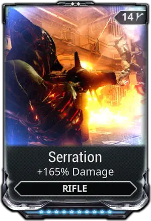 Serration mod card