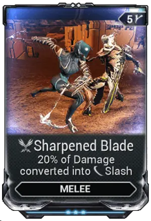 Sharpened Blade mod card