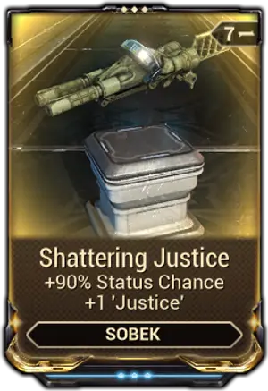 Shattering Justice mod card