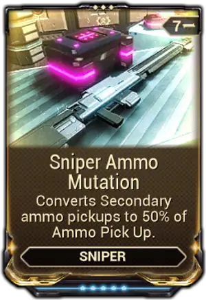 Sniper Ammo Mutation mod card