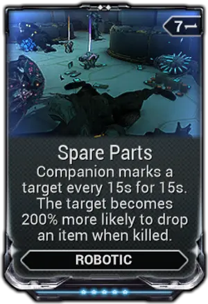 Spare Parts mod card