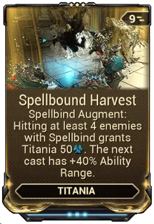 Spellbound Harvest mod card