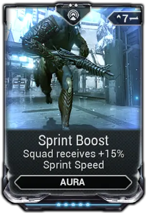 Sprint Boost mod card