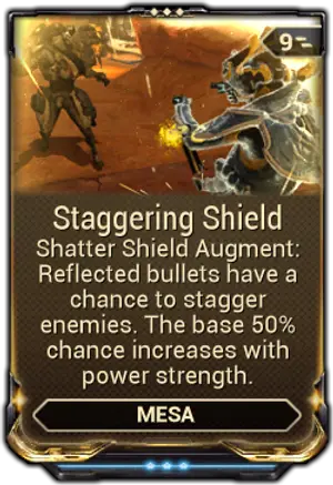 Staggering Shield mod card