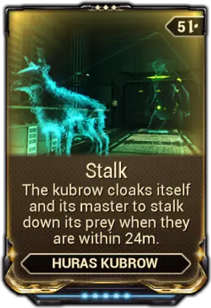 Stalk mod card
