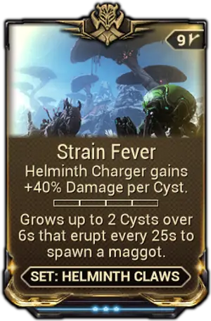 Strain Fever mod card