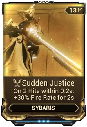 Sudden Justice mod card