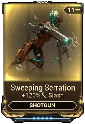 Sweeping Serration mod card