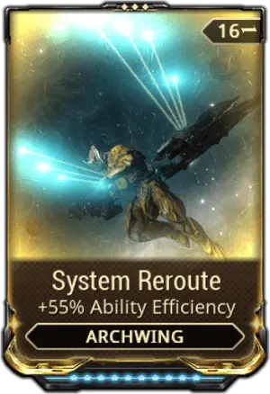 System Reroute mod card