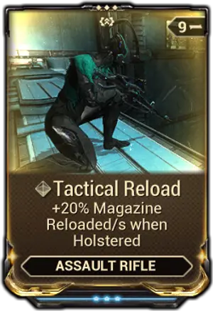 Tactical Reload mod card