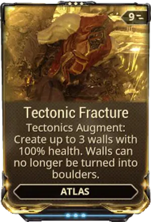Tectonic Fracture mod card