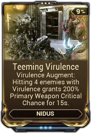 Teeming Virulence mod card